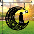 Personalized Memorial Dog Metal Sign - Memorial Gift Idea For Dog Lover