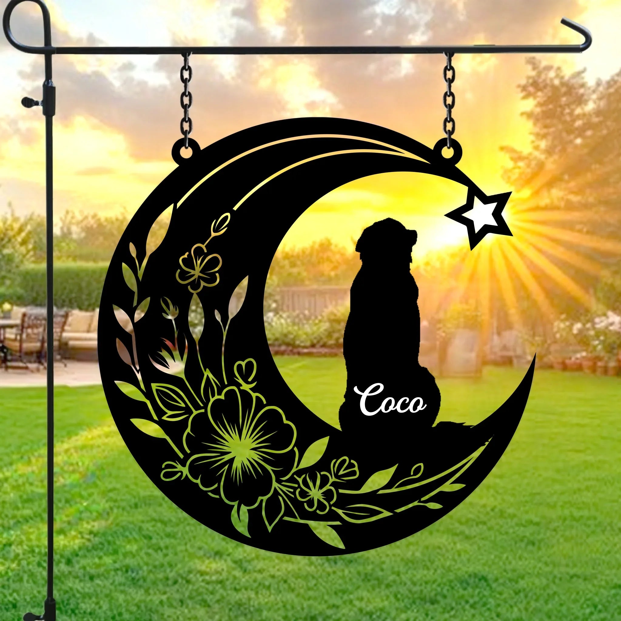 Personalized Memorial Dog Metal Sign - Memorial Gift Idea For Dog Lover