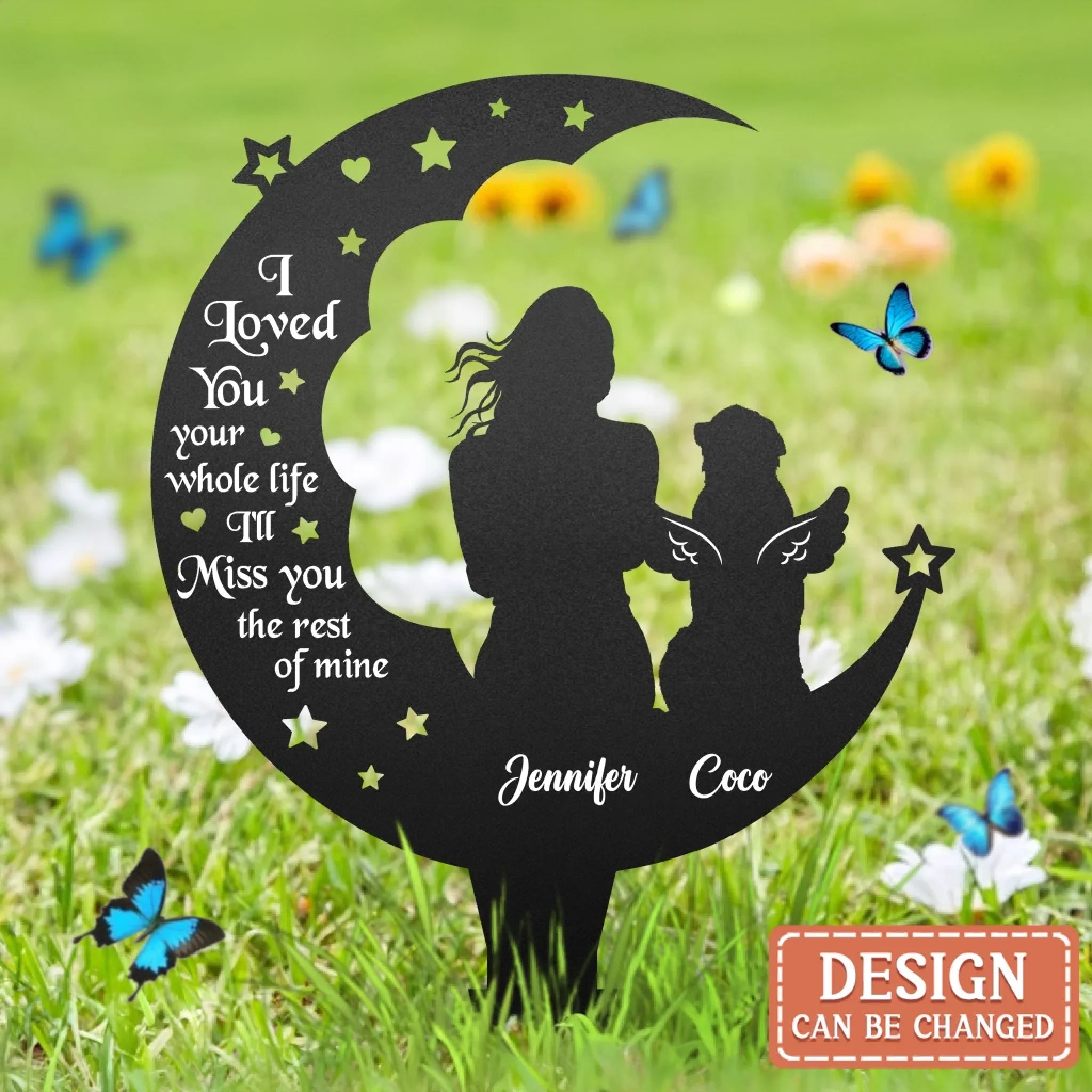 Custom Personalized Memorial Dog Metal Sign - Memorial Gift for Dog Lovers
