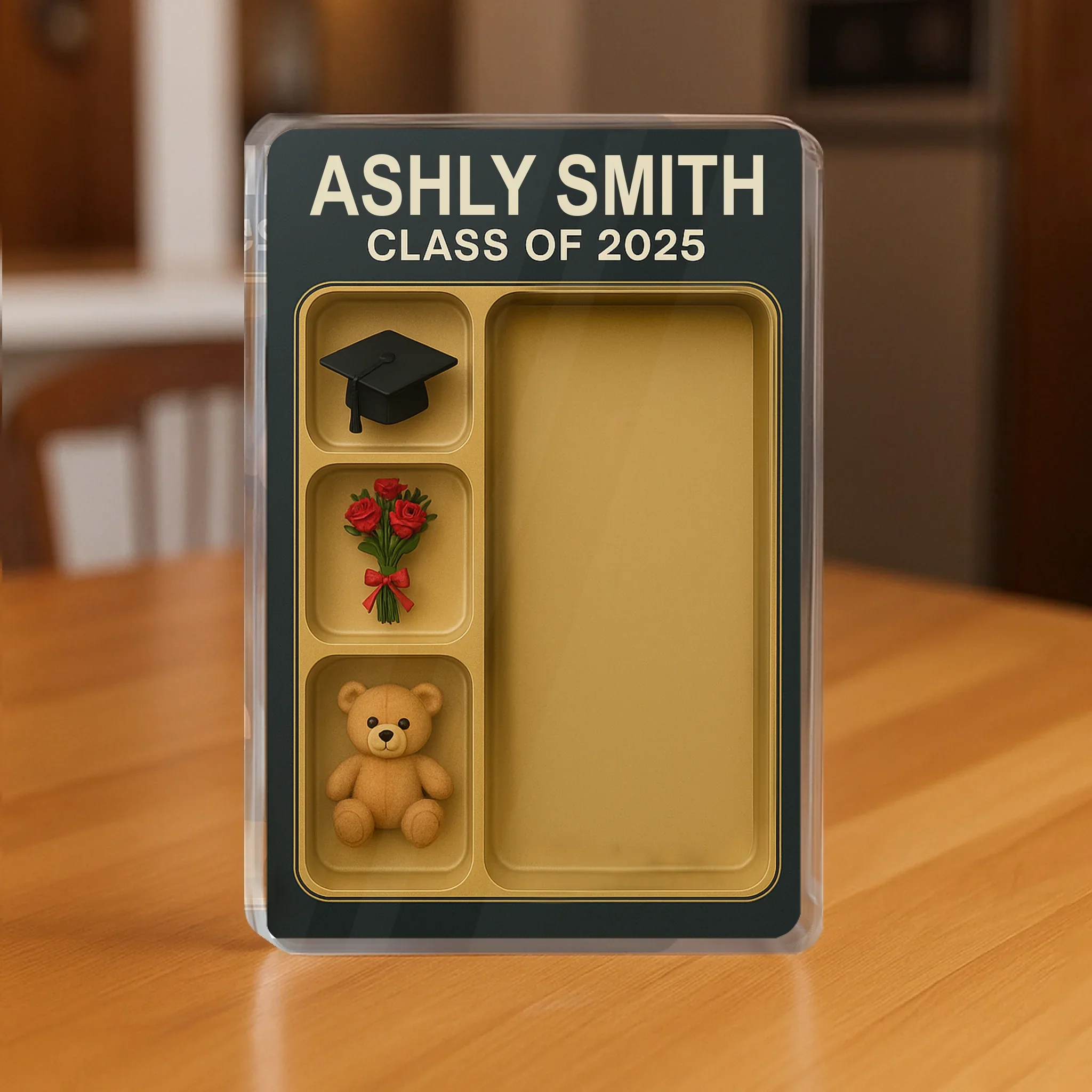 Personalized Graduation Acrylic Block - Graduation Gift Idea For Daughter/Friend/Sister - Upload Photo