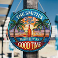 Personalized Poolside Acrylic Suncatcher - Summer Gift Idea