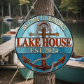 Personalized Lake House Acrylic Suncatcher - Gift Idea For Family/Couple - Welcome To Lake House