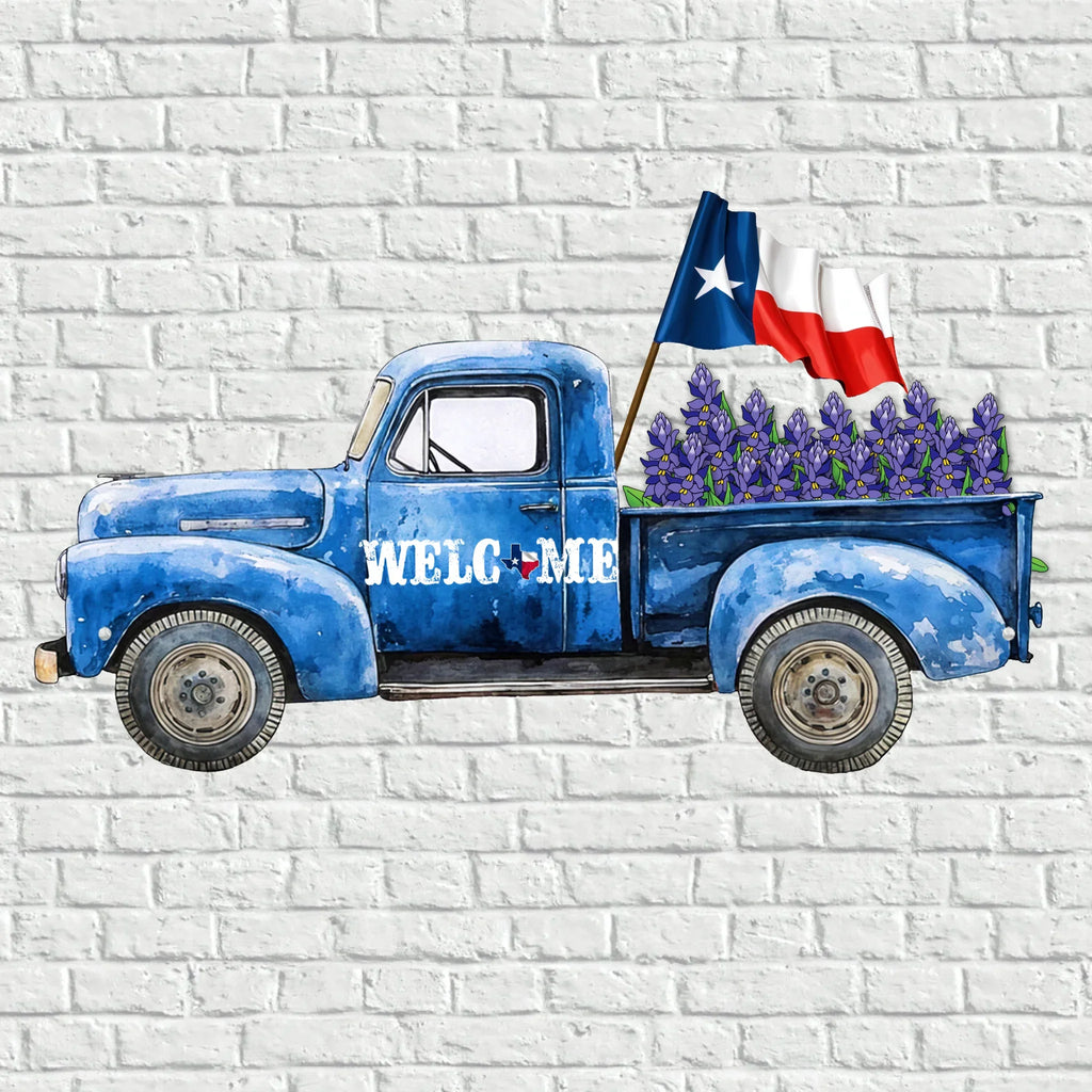 Custom Personalized Welcome Metal Sign - 4th July Gift Idea For Family