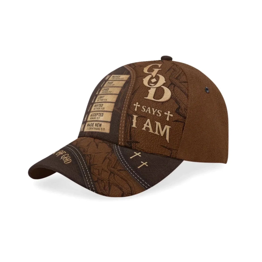 Man Of God - Personalized Classic Cap - A Perfect Christian Gift Idea