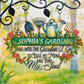 Personalized Garden Metal Sign - Gift Idea For Mom/Grandma/Sister/ Garden Lover - And Into The Garden I Go To Lose My Mind And Find My Soul