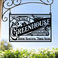 Personalized Greenhouse Metal Sign - Gift Idea For Garden Lover - Where Beautiful Things Begin