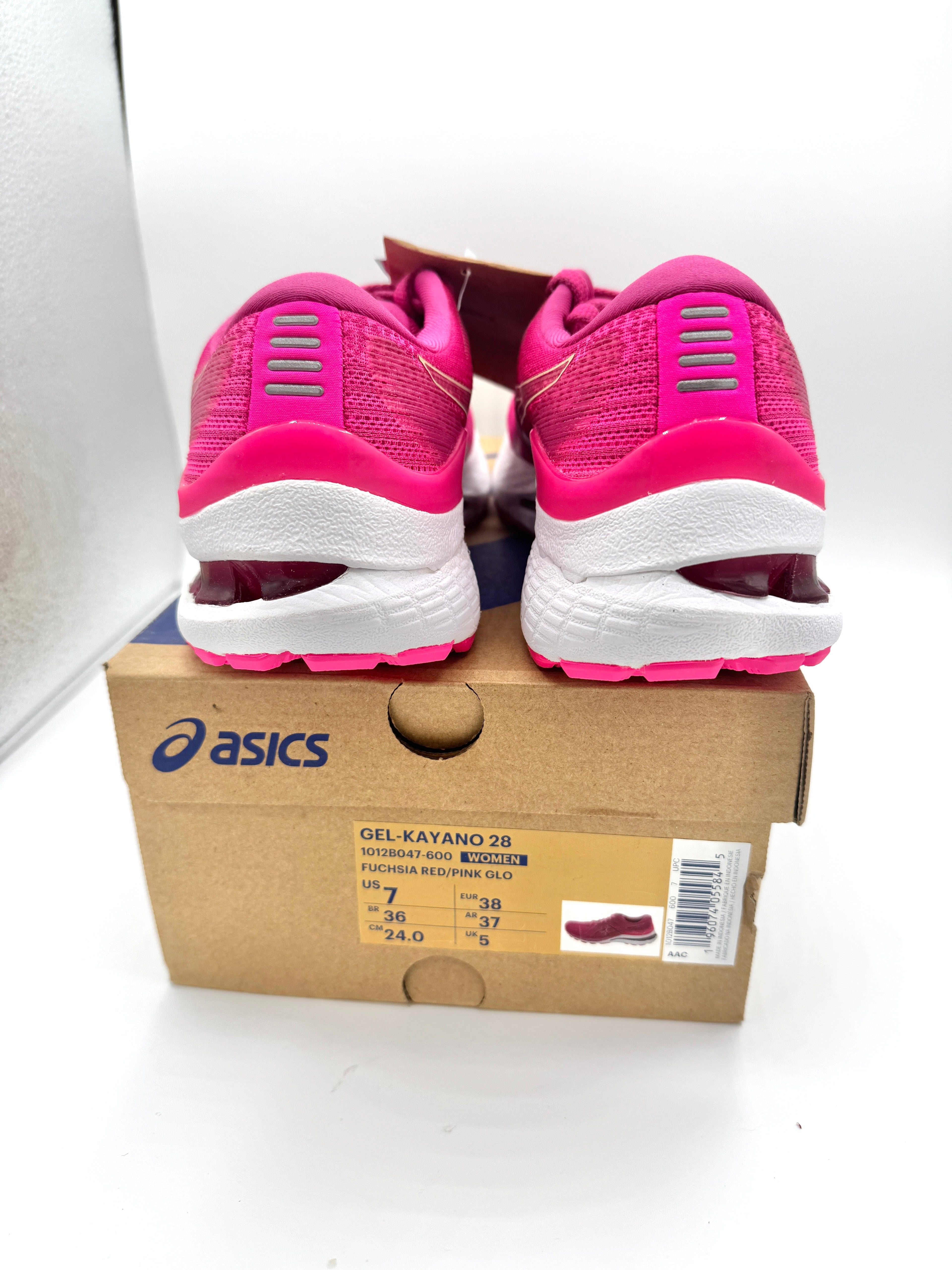 Asics Women’s Gel Kayano 28 - Fuchsia Red / Pink Glow