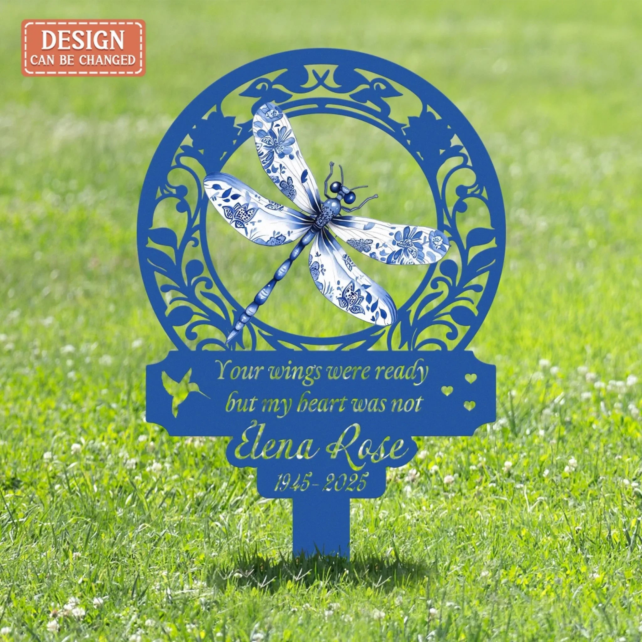 Personalized Memorial Metal Sign- Sympathy Remembrance Gift - God Has You In His Keeping I Have You In My Heart