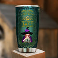 Custom Personalized Witch Tumbler - Gift Idea For Witch Lovers - I'm Not A Beautiful Disaster