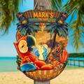 Personalized Tiki Bar Wooden Sign - Summer/Holiday Gift Idea For Family
