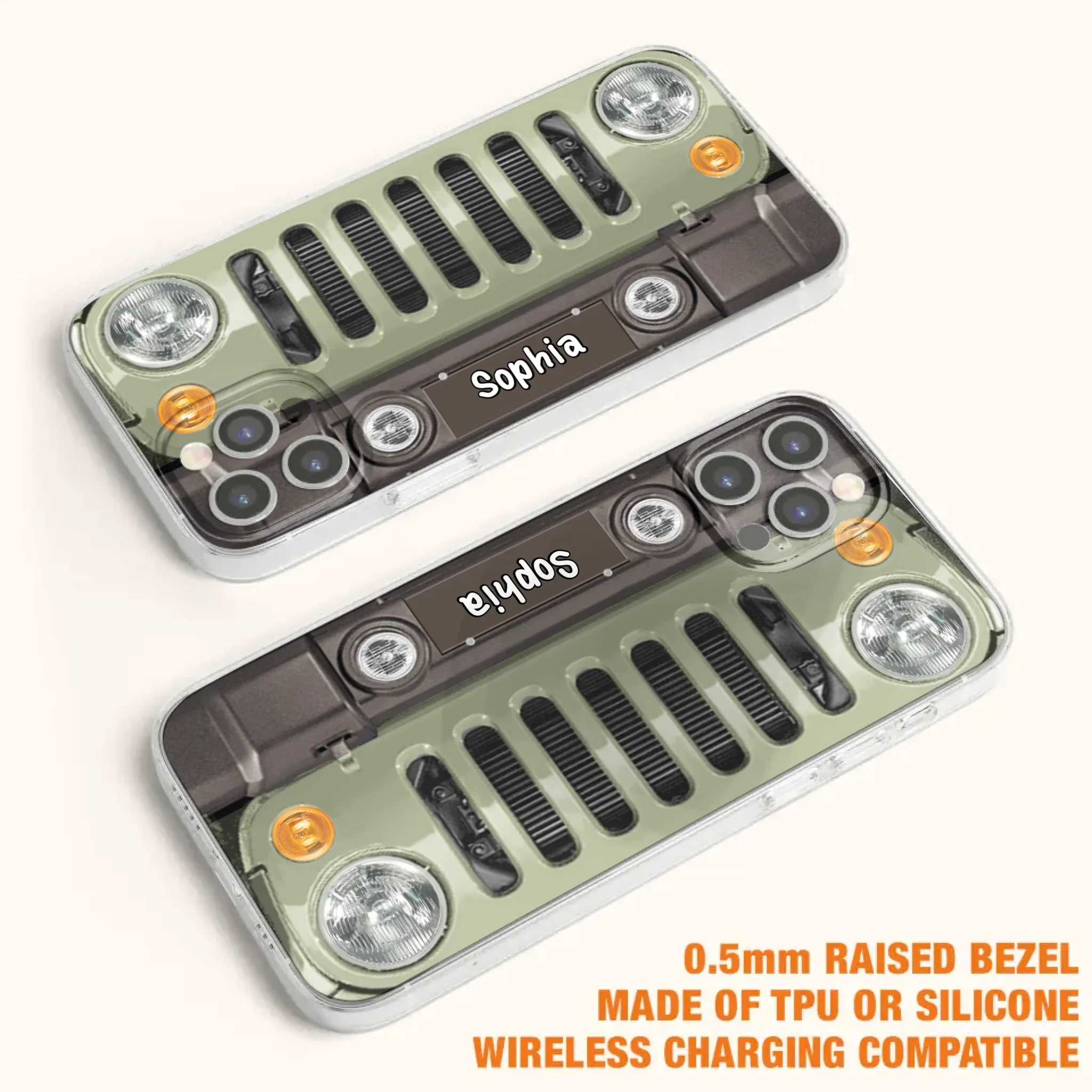 Custom Personalized Phone Case - Off-road Car Phone Case For Iphone and Samsung
