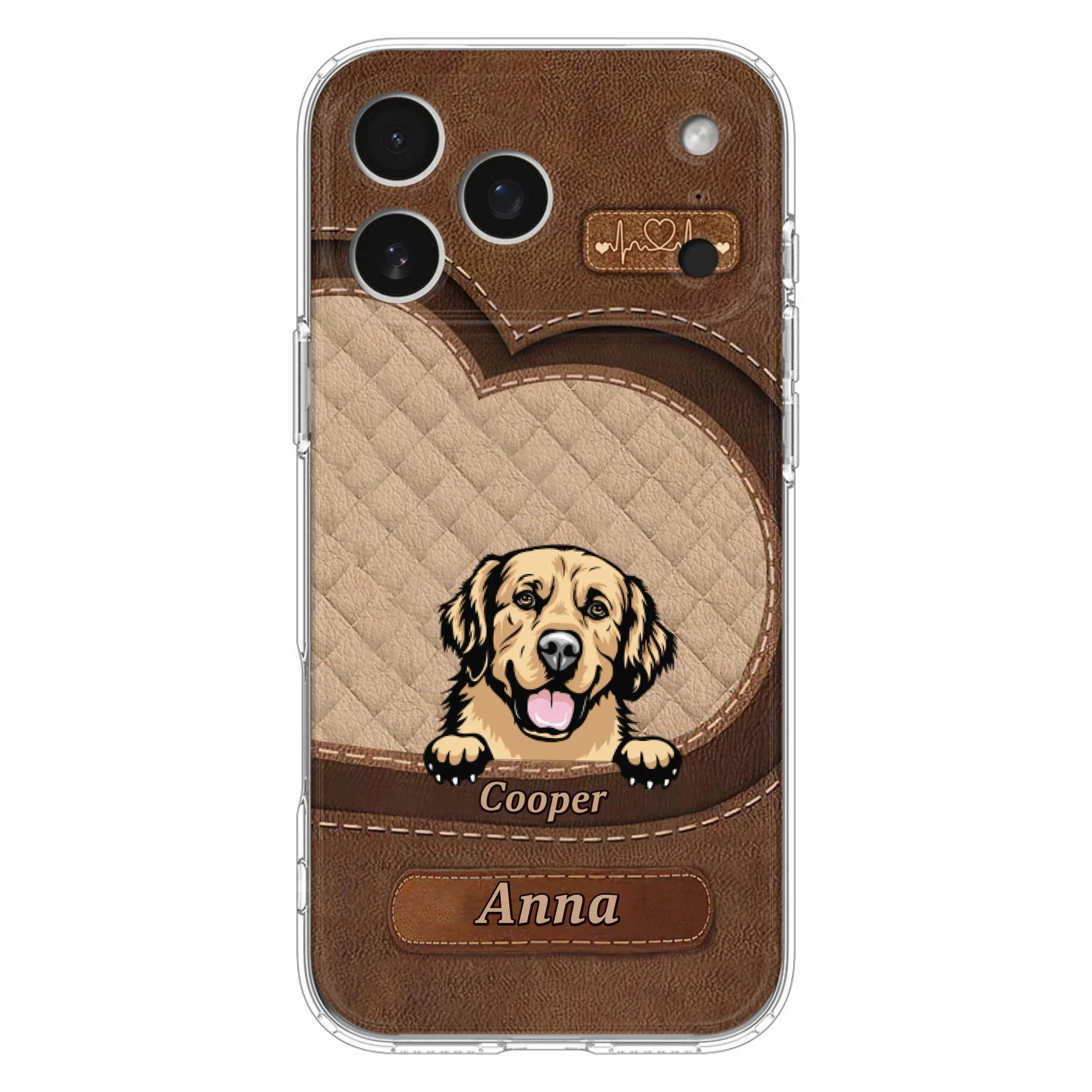 Custom Personalized Dog Phone Case - Gift Idea For Dog Lovers - Case For iPhone And Samsung