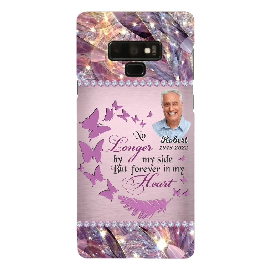 Custom Personalized Memorial Photo iPhone/ Samsung Phone Case - Memorial Gift Idea - No Longer By My Side But Forever In My Heart