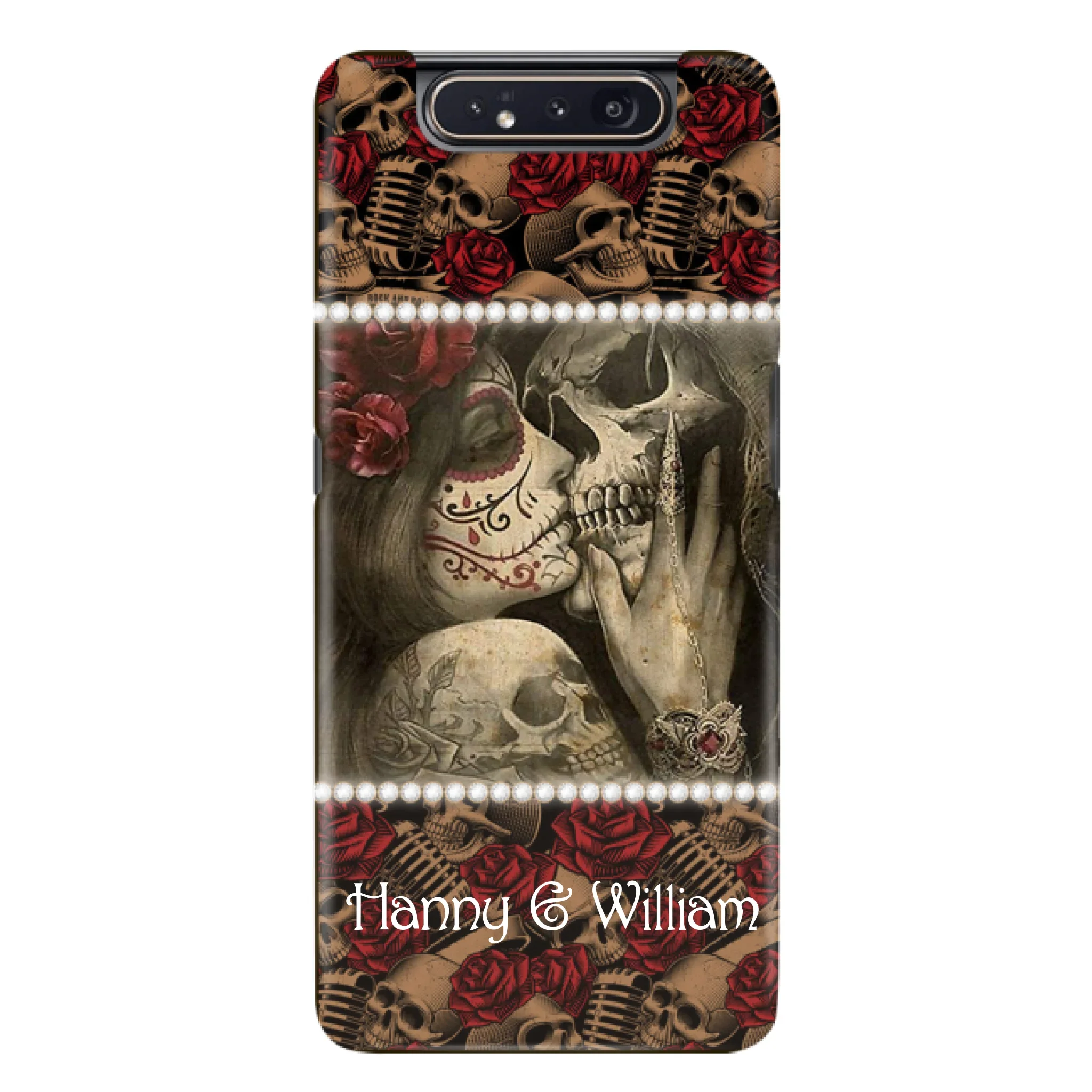 Custom Personalized Skull Phone Case - Phone Case For iPhone, Samsung and Xiaomi