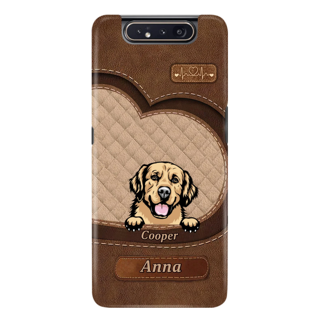 Custom Personalized Dog Phone Case - Gift Idea For Dog Lovers - Case For iPhone And Samsung