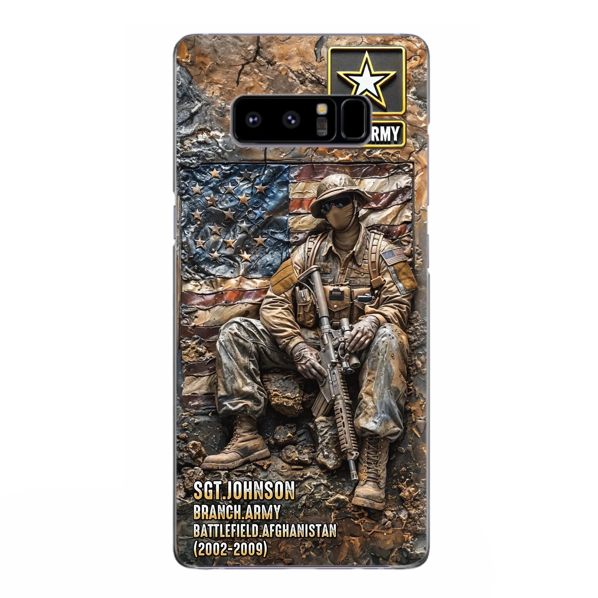 Custom Personalized Veteran Phone Case For iPhone/ Samsung - Veteran Gift Idea