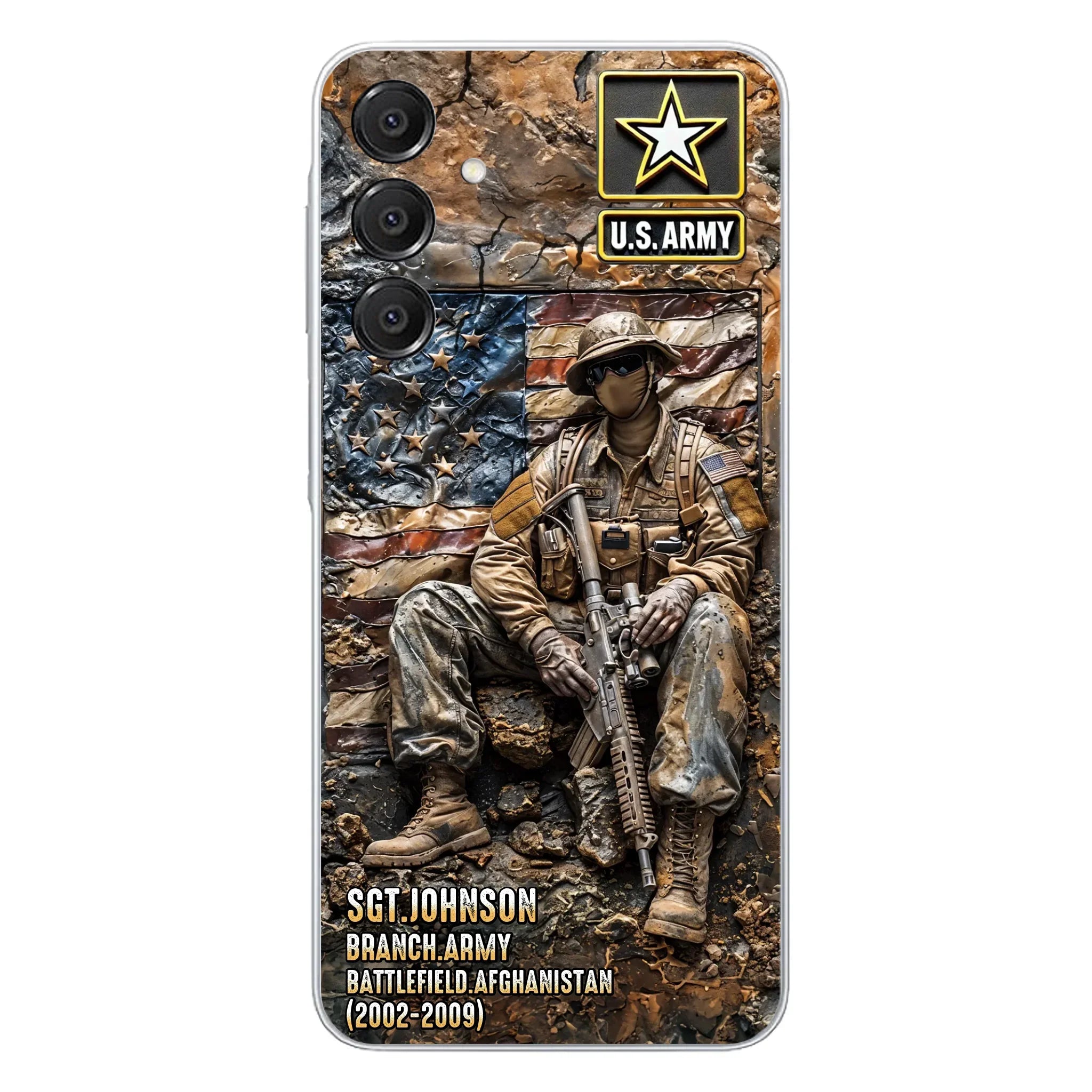 Custom Personalized Veteran Phone Case For iPhone/ Samsung - Veteran Gift Idea
