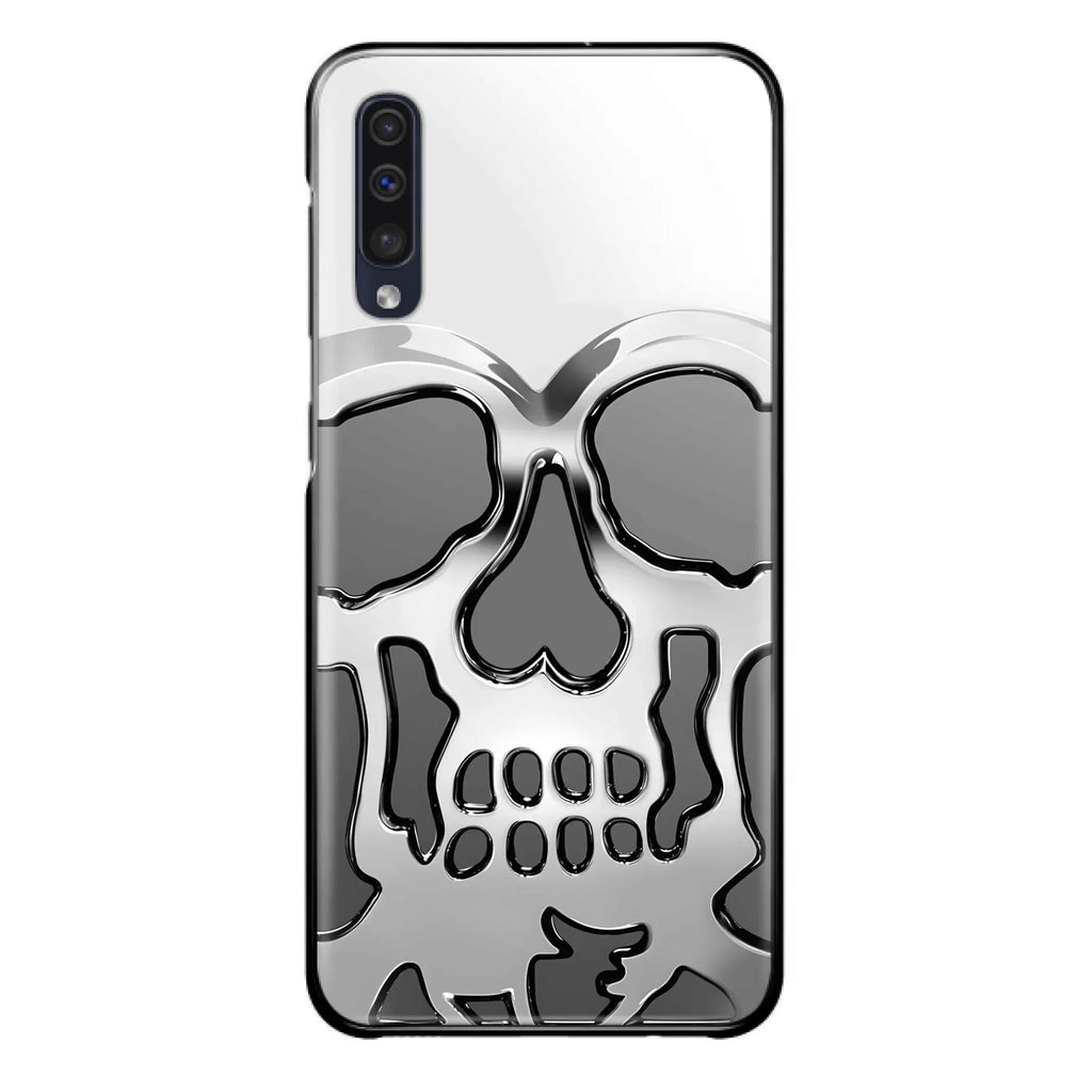 Custom Personalized Veteran Skull Metalic Phone Case - Gift Idea For Veteran - Case For iPhone/ Samsung