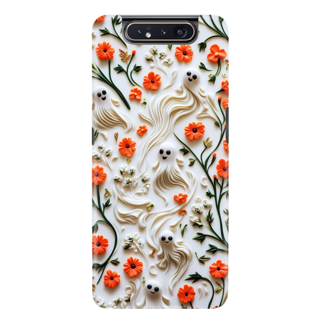 Custom Personalized 3D Clay Boo Phone Case - Halloween Gift Idea - Case For iPhone/ Samsung