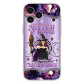 Custom Personalized Sparkling Witch Phone Case - Halloween Gift Idea - Witch By Birth - Case For iPhone/ Samsung