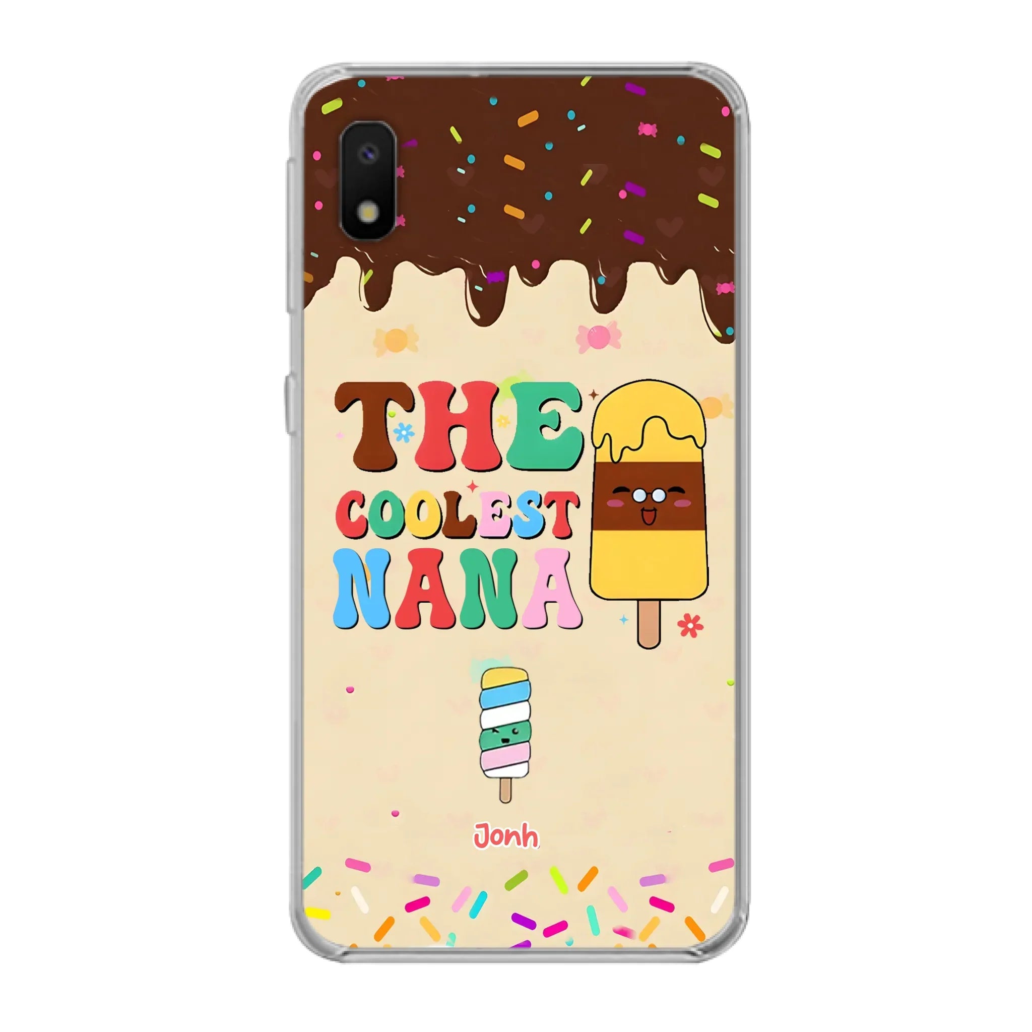 Custom Personalized The Coolest Nana Phone Case - Upto 10 Kids - Mother's Day Gift Idea for Grandma/ Mom - Case for iPhone/ Samsung