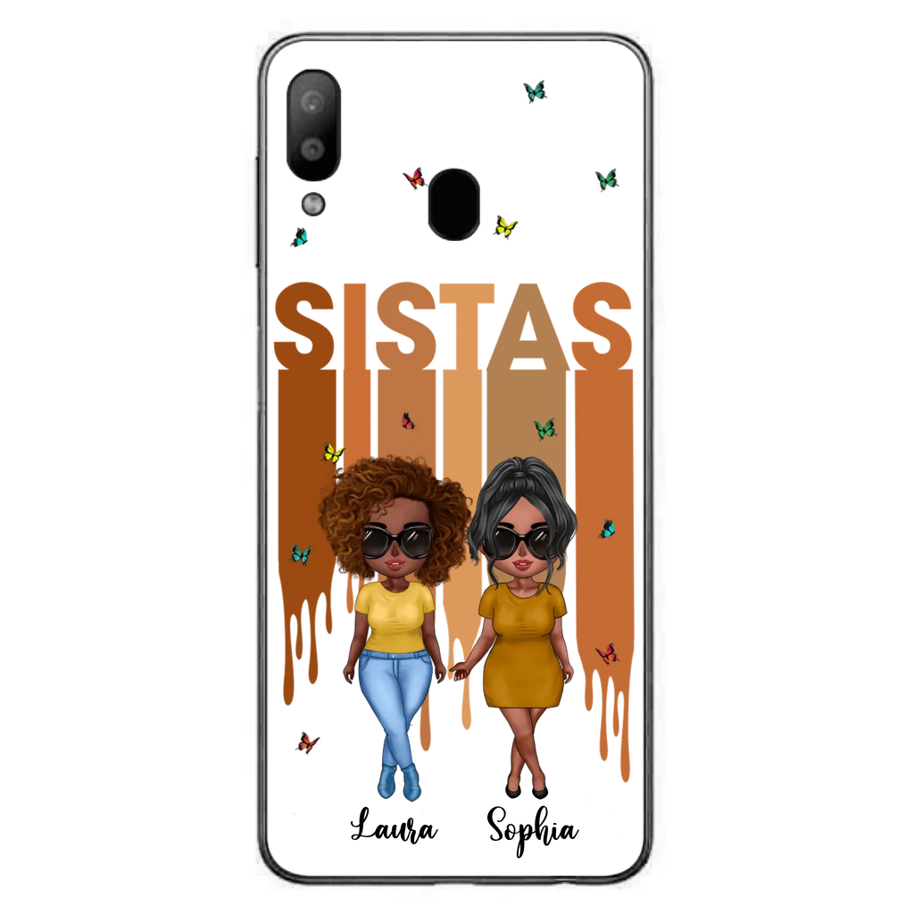 Custom Personalized Best Friends Phone Case - Upto 5 Girls - Gift Idea For Sisters/ Besties - Case For iPhone/Samsung