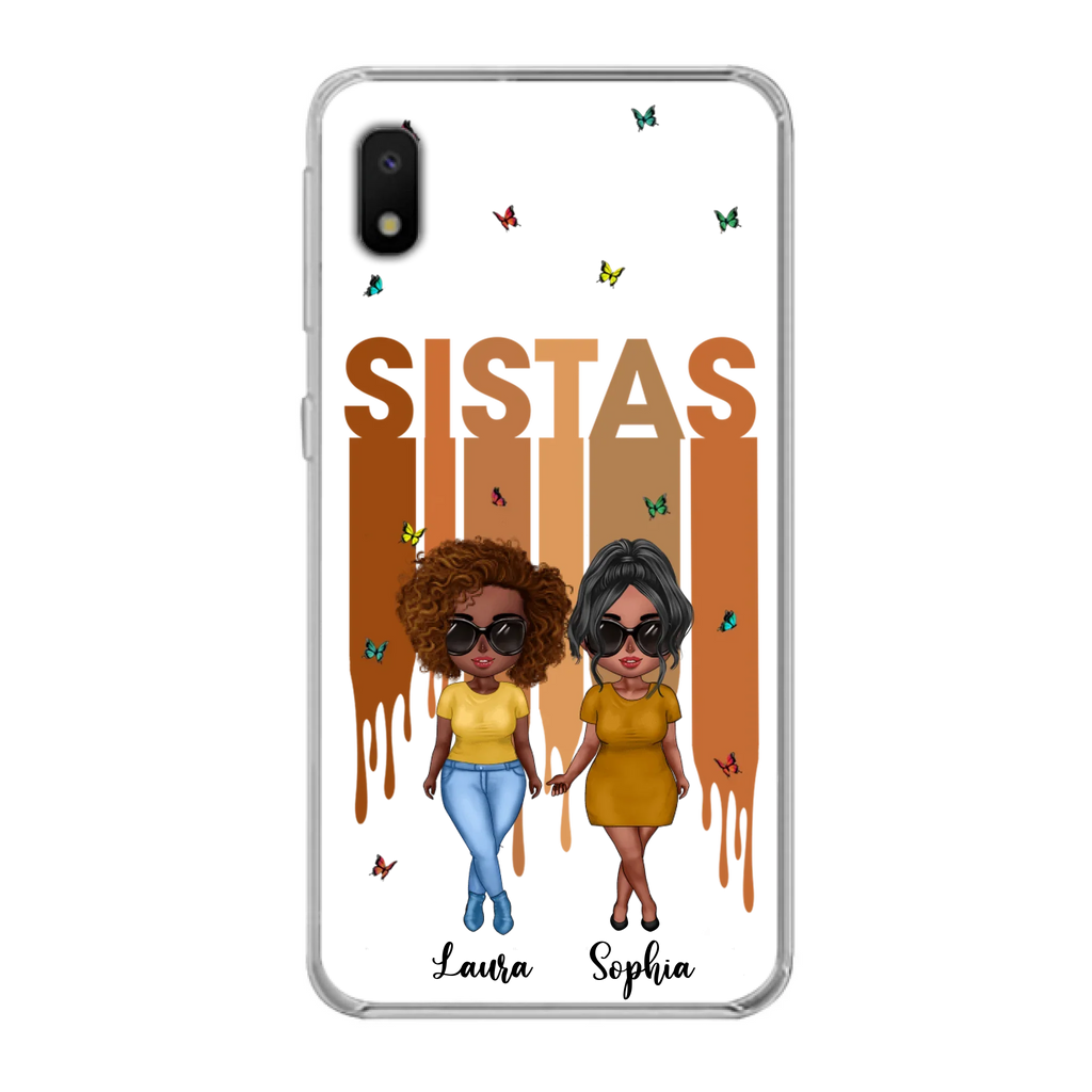 Custom Personalized Best Friends Phone Case - Upto 5 Girls - Gift Idea For Sisters/ Besties - Case For iPhone/Samsung