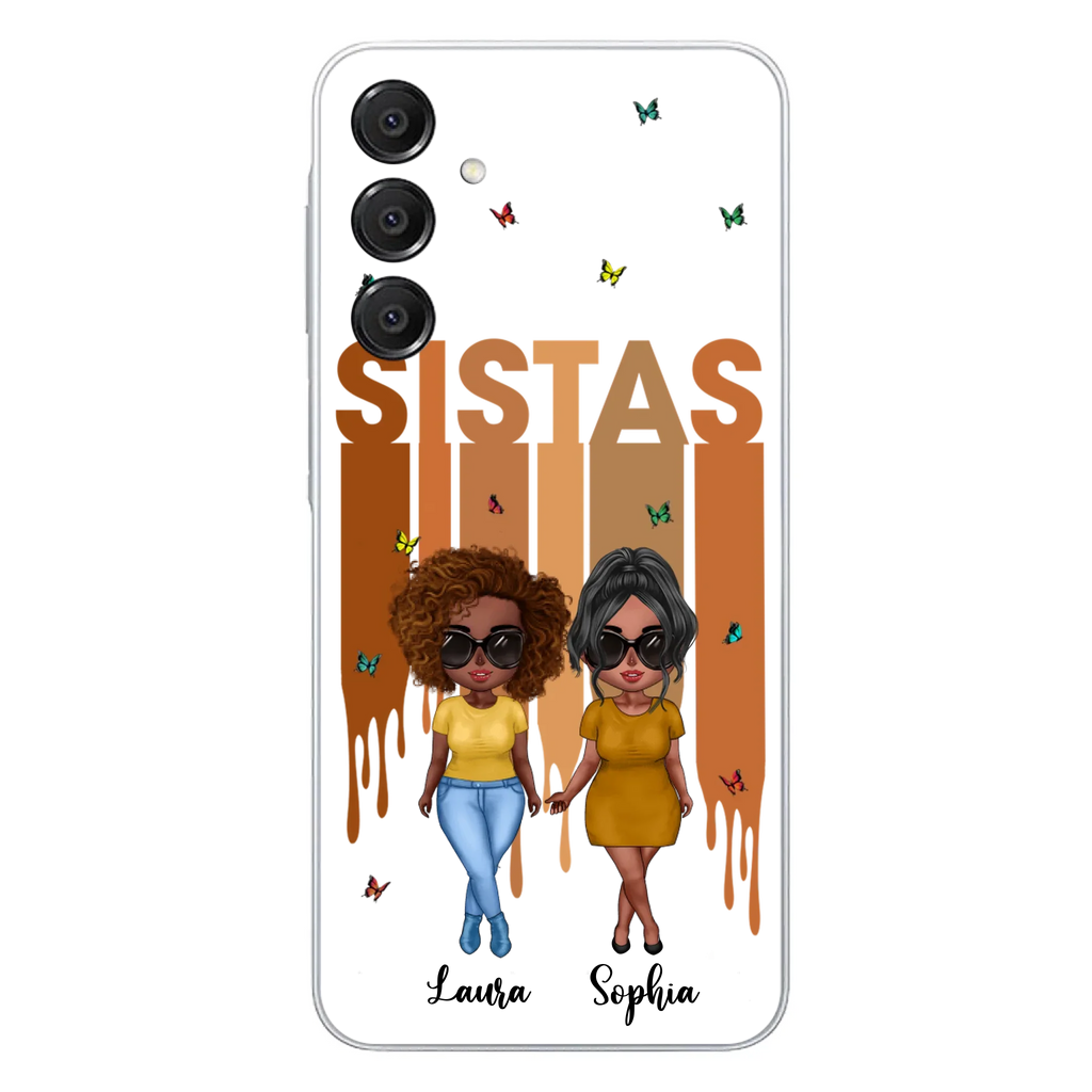 Custom Personalized Best Friends Phone Case - Upto 5 Girls - Gift Idea For Sisters/ Besties - Case For iPhone/Samsung