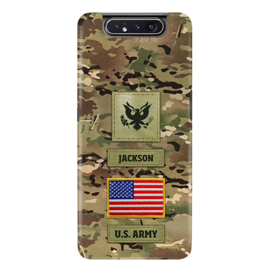 Custom Personalized Veteran Phone Case - Father's Day Gift for Veteran - Case For iPhone/Samsung