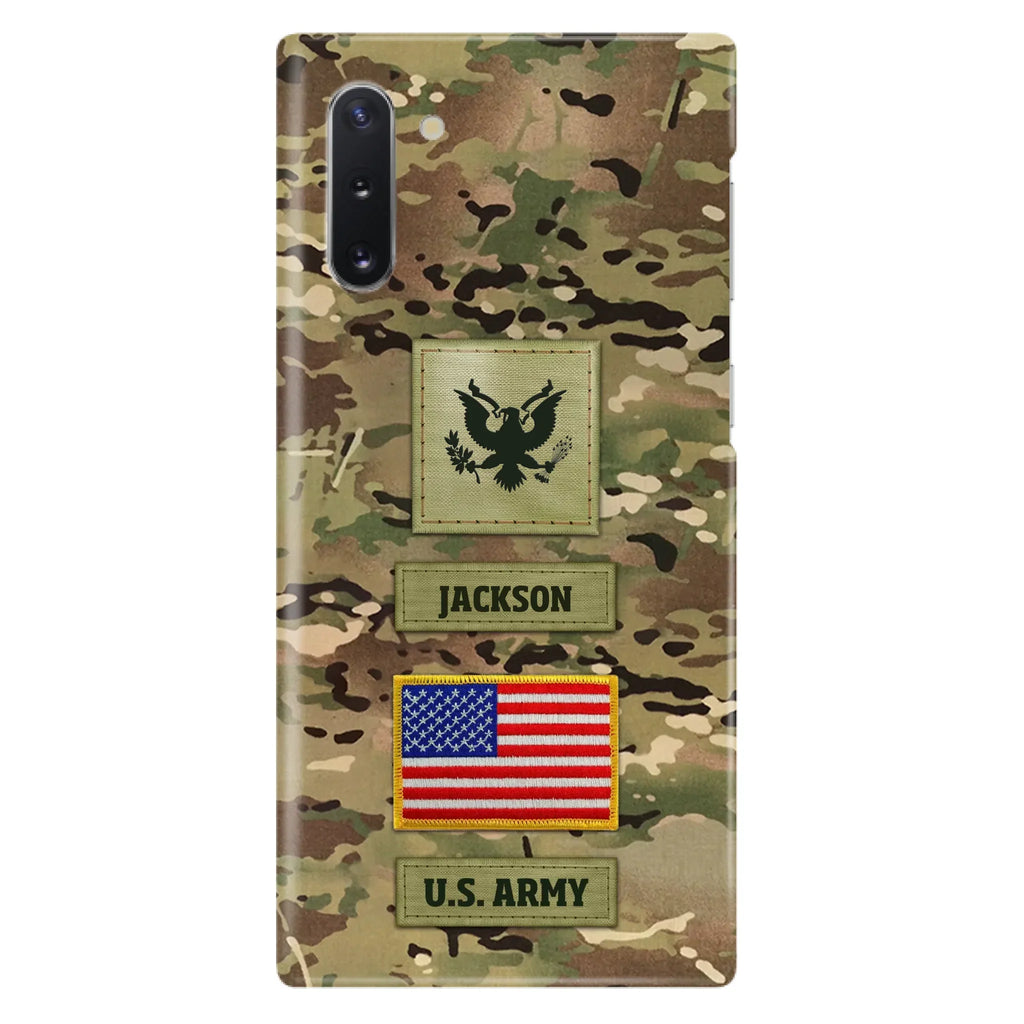 Custom Personalized Veteran Phone Case - Father's Day Gift for Veteran - Case For iPhone/Samsung