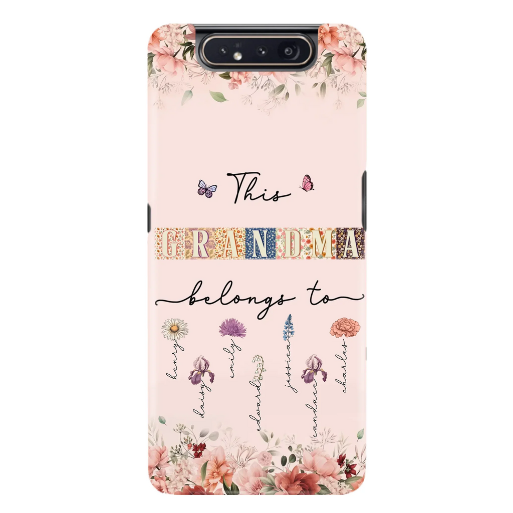 Custom Personalized Grandma/Mom Phone Case - Upto 7 Kids - Mother's Day Gift Idea for Grandma/Mom - Case for iPhone/Samsung