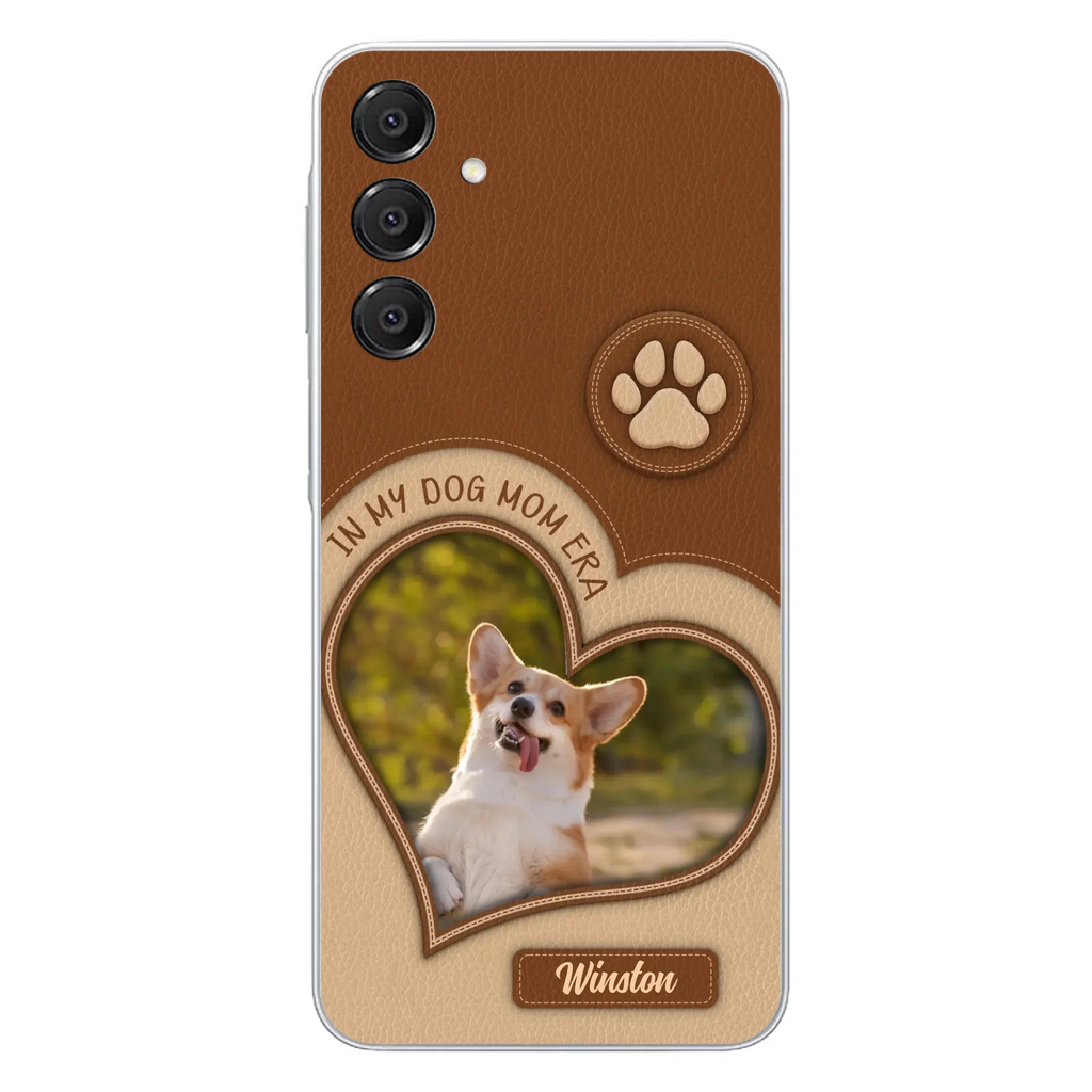 Custom Personalized In My Dog Mom Era Phone Case - Upload Photo - Gift Idea For Dog Lover/ Mother's Day - Case For iPhone/ Samsung