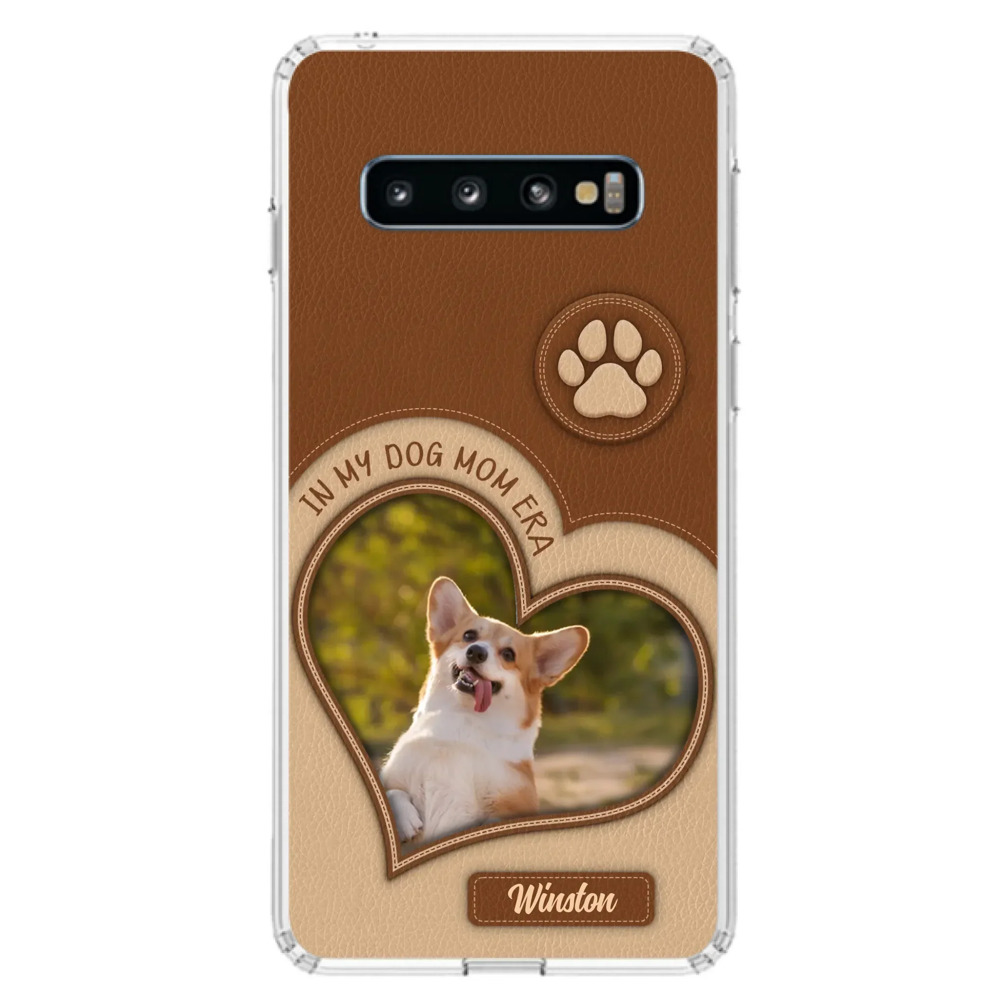 Custom Personalized In My Dog Mom Era Phone Case - Upload Photo - Gift Idea For Dog Lover/ Mother's Day - Case For iPhone/ Samsung