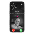 Personalisierte Handyhülle - Foto hochladen - Gedenkgeschenk für Mama/ Papa - Der Anruf, den ich gerne machen könnte - Handyhülle für iPhone/Samsung