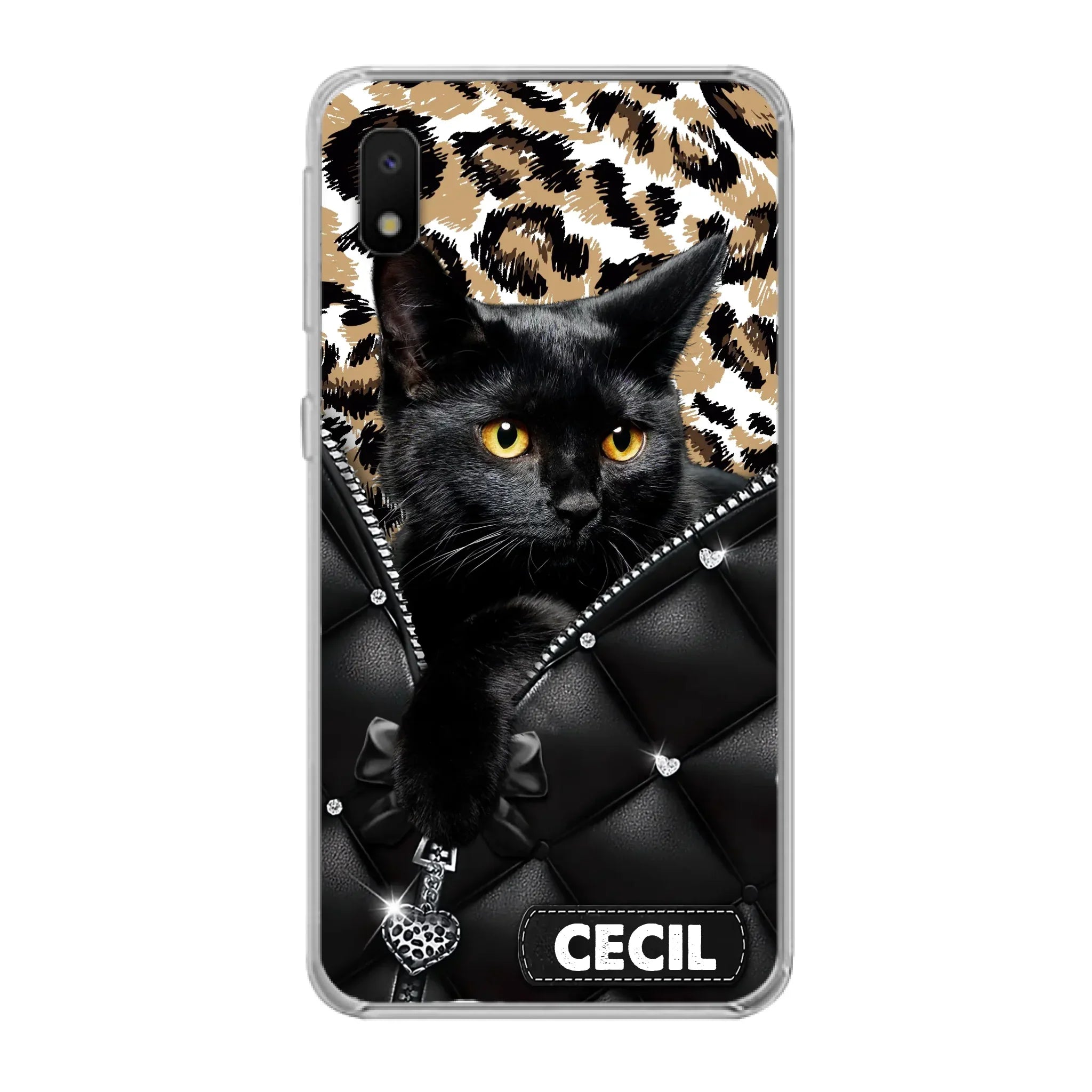 Custom Personalized Cat Phone Case For iPhone/Samsung - Upload Photo - Gift Idea For Cat Lovers