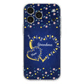 Custom Personalized Grandma Mom Phone Case - Gift Idea For Mother's Day - Upto 12 Kids - Case For iPhone And Samsung