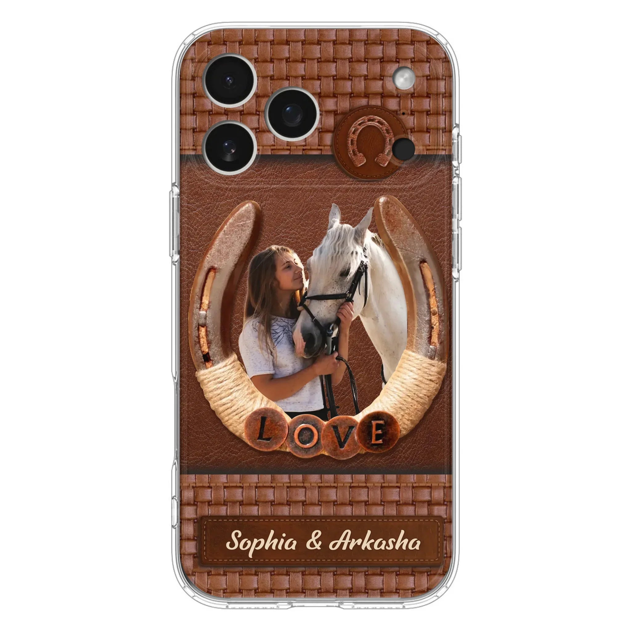 Custom Personalized Horse Phone Case - Upload Photo - Gift Idea Horse Lover - Case For iPhone And Samsung