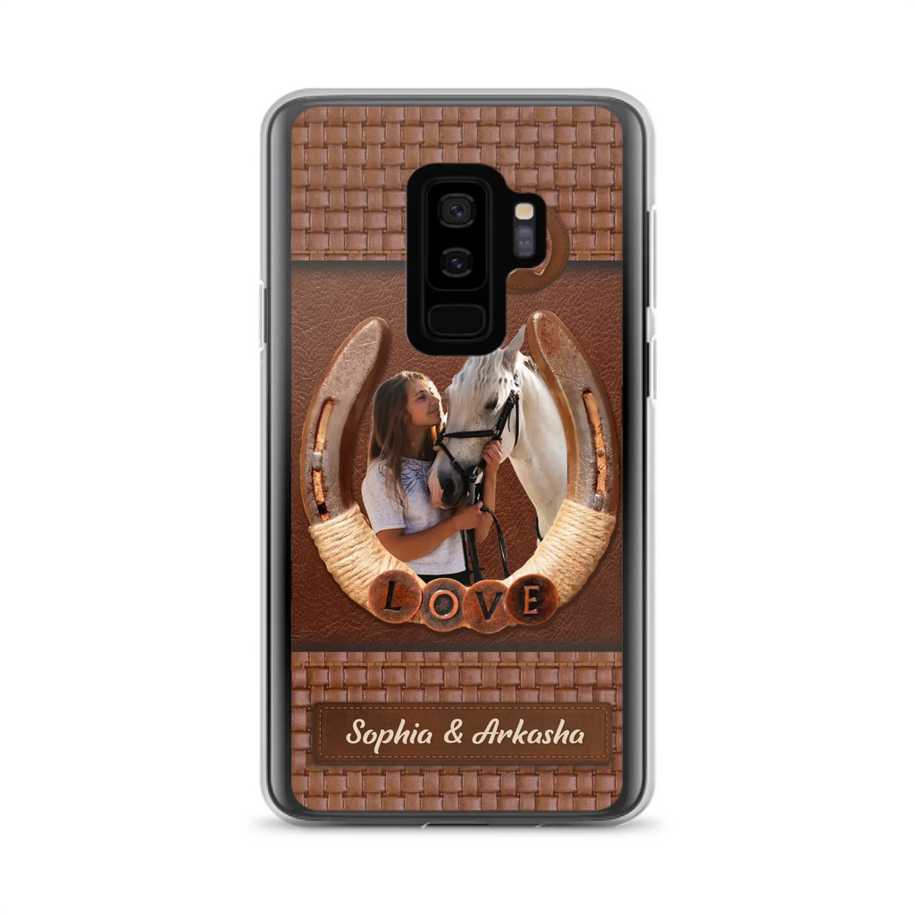 Custom Personalized Horse Phone Case - Upload Photo - Gift Idea Horse Lover - Case For iPhone And Samsung