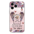 Personalized Memorial Phone Case - Upload Photo - Memorial Gift Idea For Dog Lover - Don't Cry For Me - Case For iPhone/Samsung