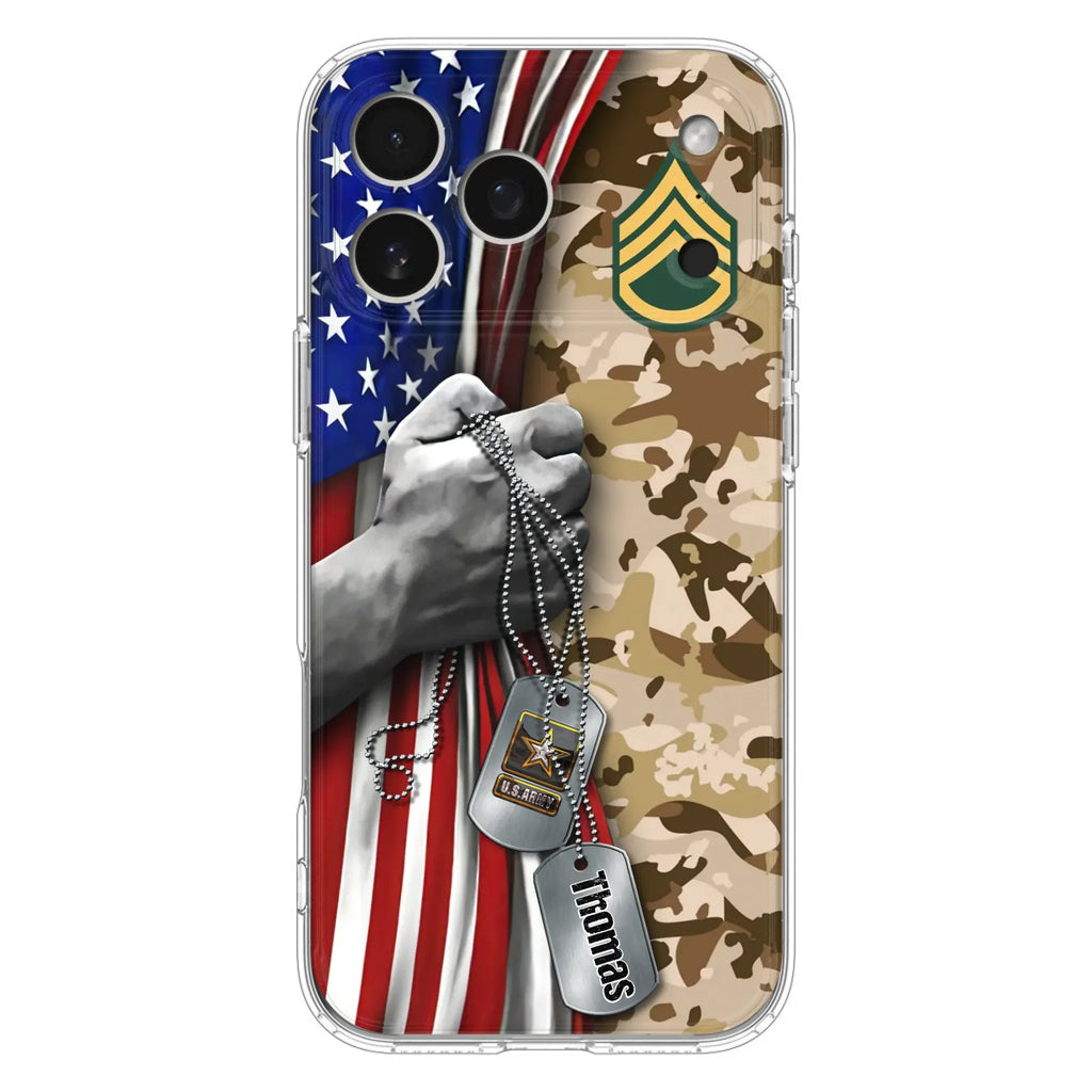 Custom Personalized Veteran Phone Case - Gift Idea For Veteran - Case For iPhone/ Samsung