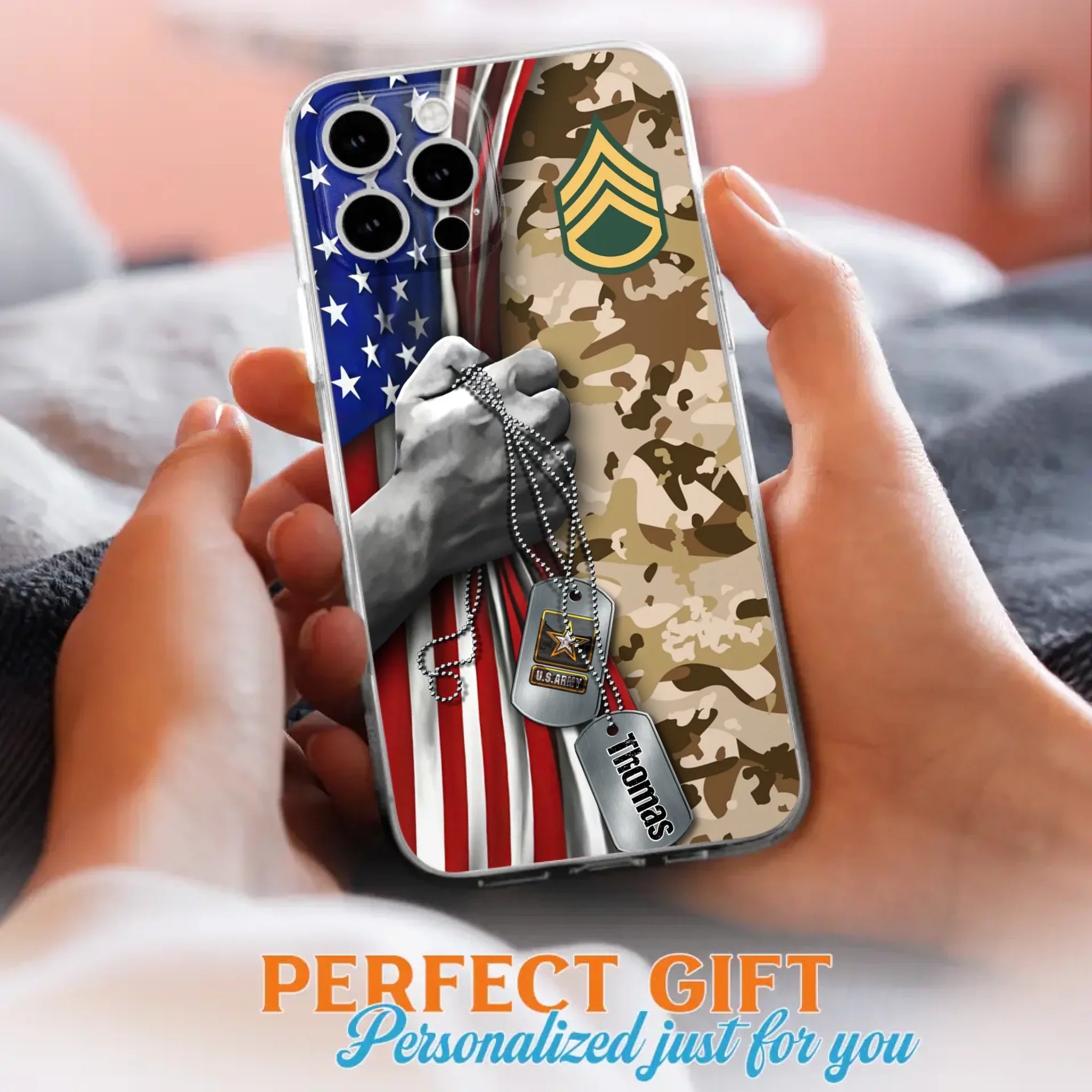 Custom Personalized Veteran Phone Case - Gift Idea For Veteran - Case For iPhone/ Samsung