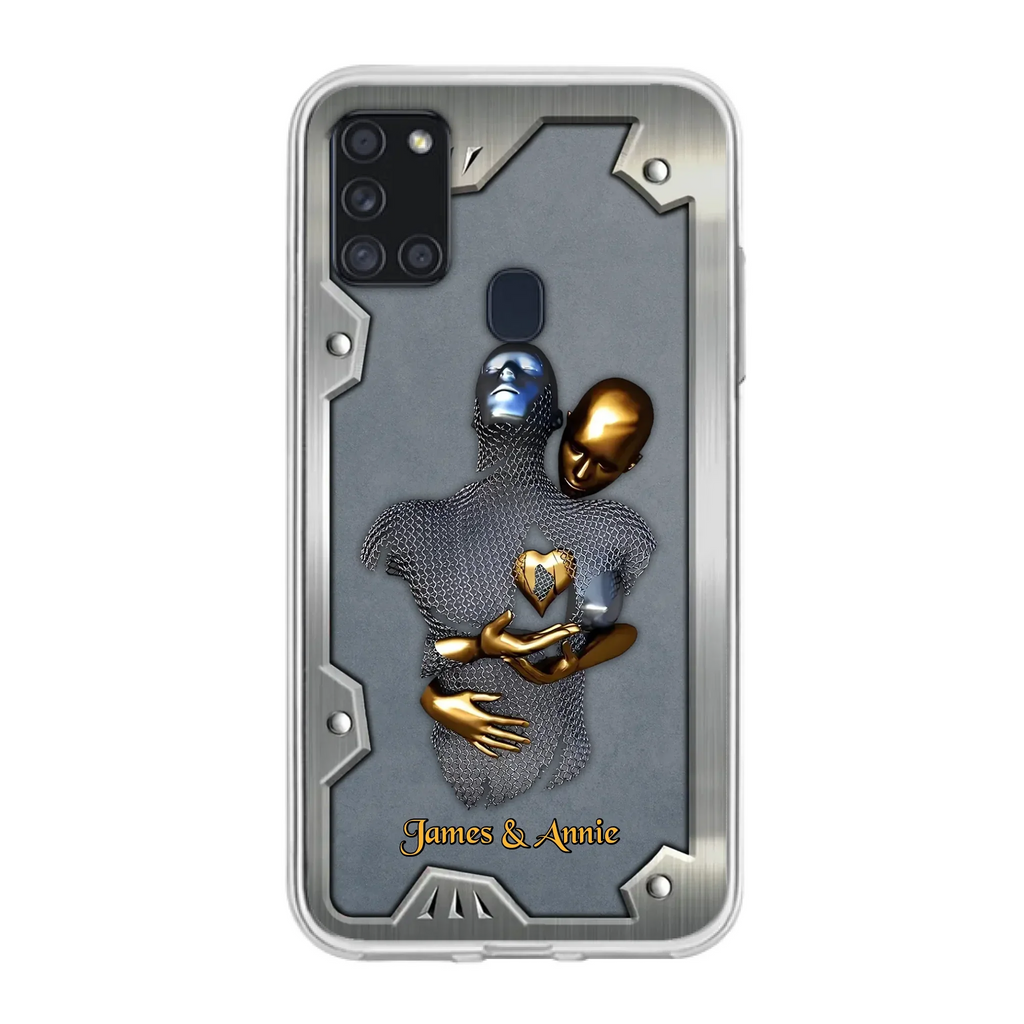 Custom Personalized Couple Phone Case - Gift Idea For Couple/ Valentines Day - Case For iPhone/ Samsung