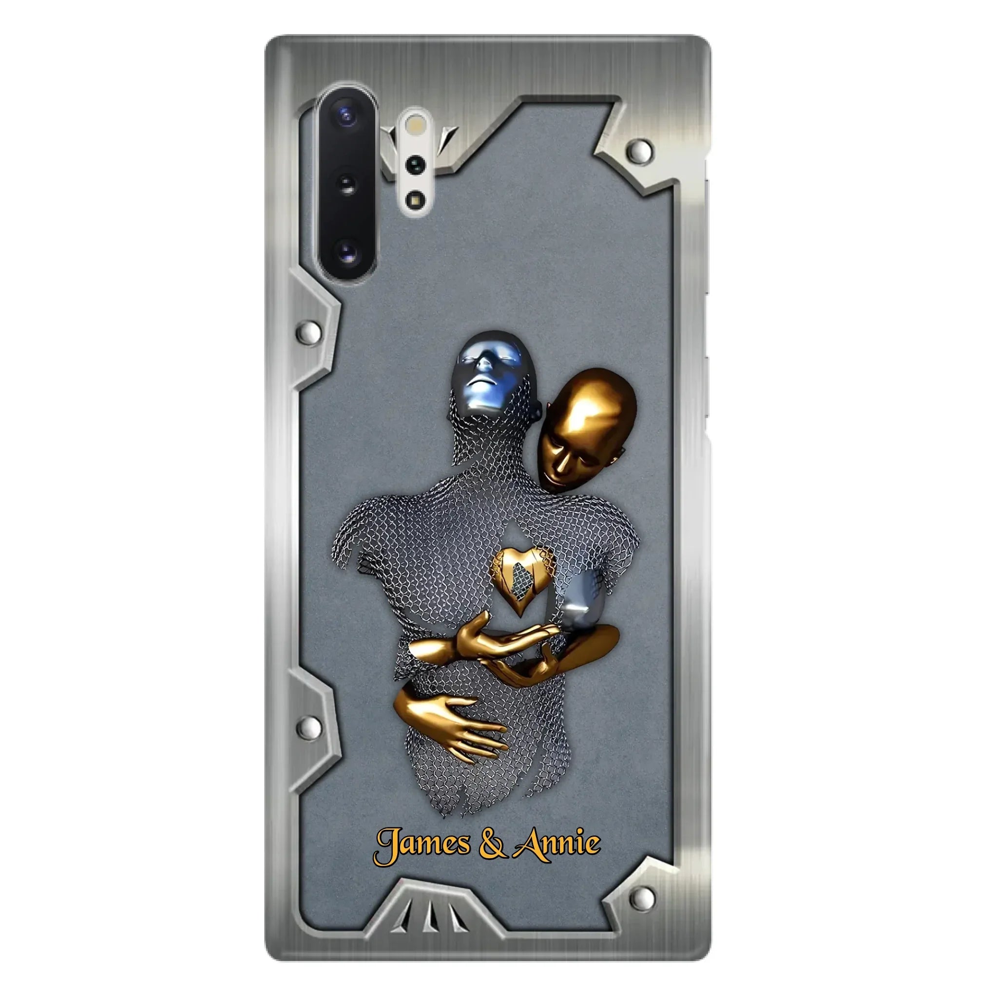 Custom Personalized Couple Phone Case - Gift Idea For Couple/ Valentines Day - Case For iPhone/ Samsung