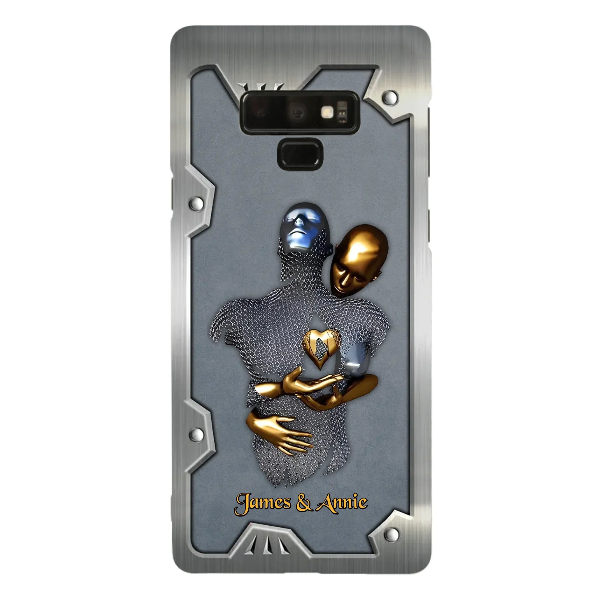Custom Personalized Couple Phone Case - Gift Idea For Couple/ Valentines Day - Case For iPhone/ Samsung