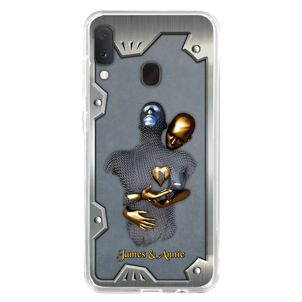 Custom Personalized Couple Phone Case - Gift Idea For Couple/ Valentines Day - Case For iPhone/ Samsung