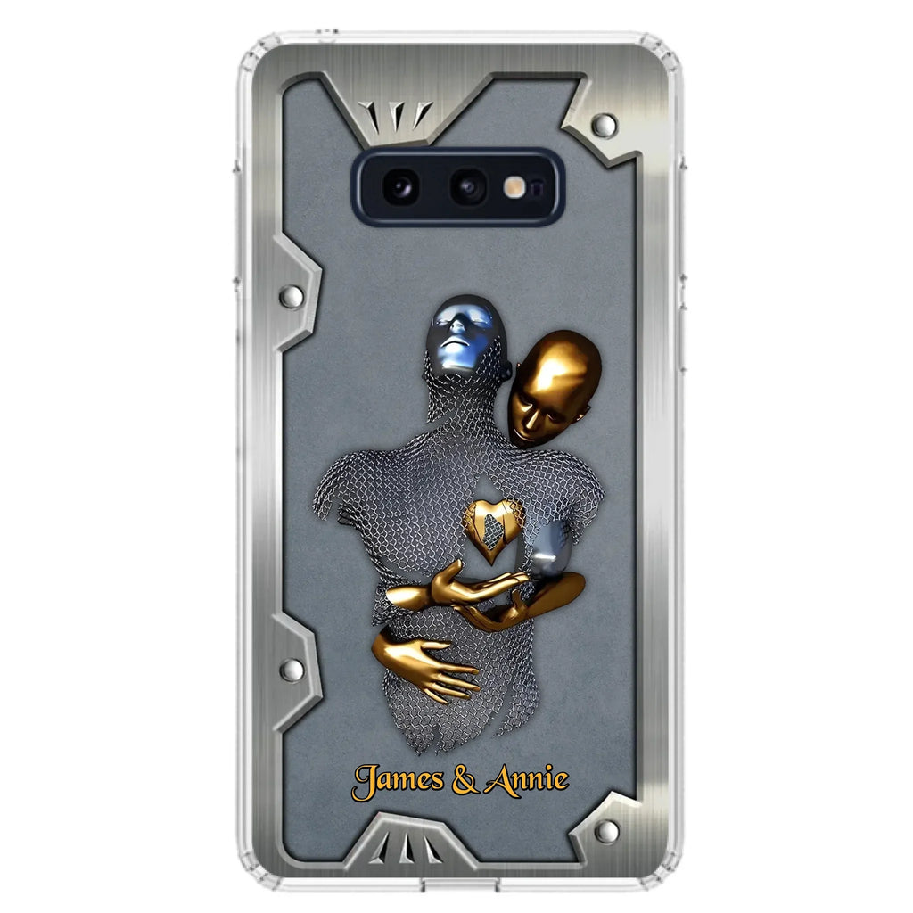 Custom Personalized Couple Phone Case - Gift Idea For Couple/ Valentines Day - Case For iPhone/ Samsung
