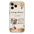 Custom Personalized Memorial Phone Case - Memorial Gift Idea For Family - Case For iPhone/Samsung - You Left My World But Never My Heart