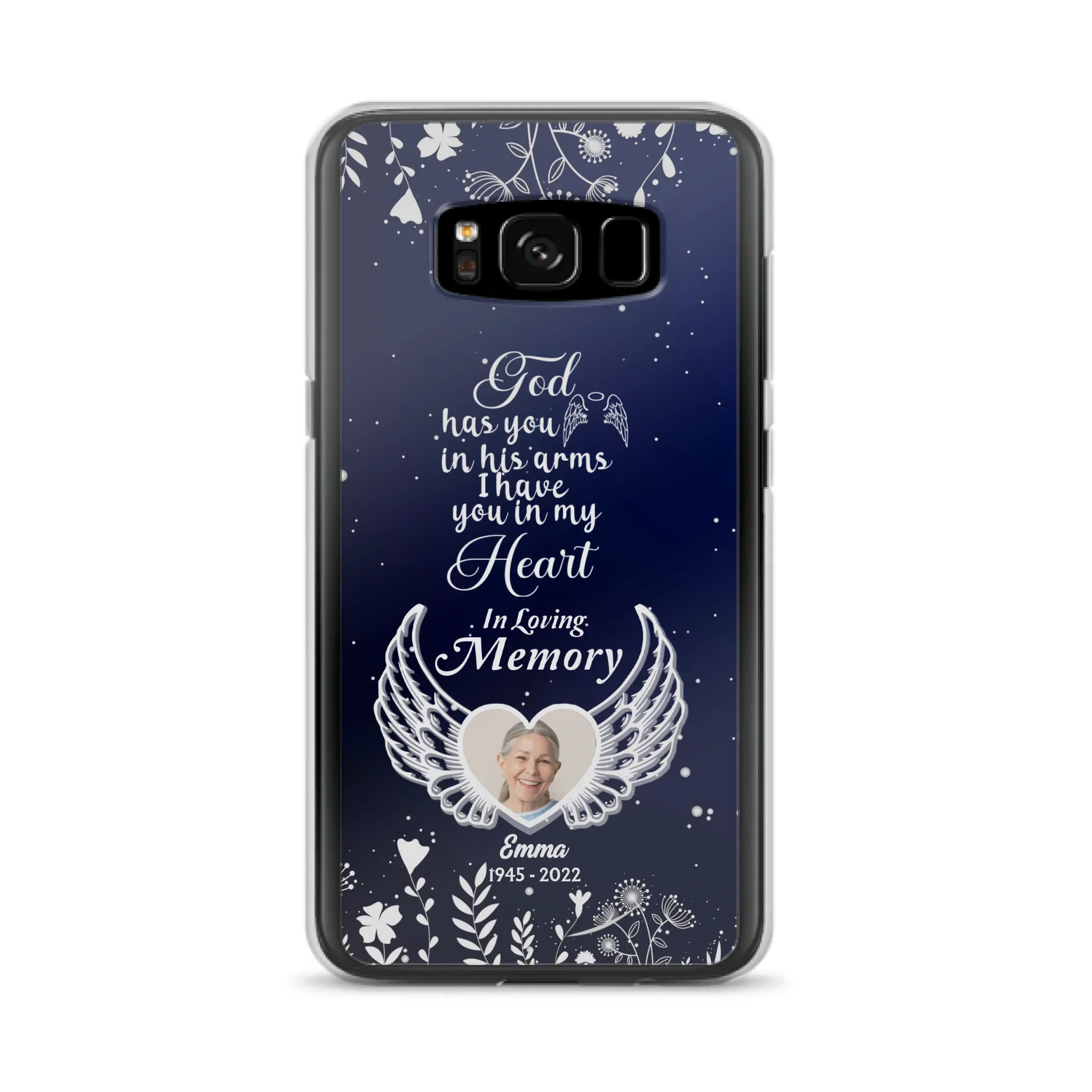 Personalized Memorial Phone Case - Memorial Gift Idea For Family - I Have You In My Heart - Case For iPhone/Samsung