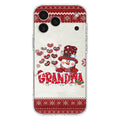 Personalized Snowman Grandma Phone Case - Christmas Gift Idea For Grandma - Up to 10 Kids - Case For iPhone/Samsung