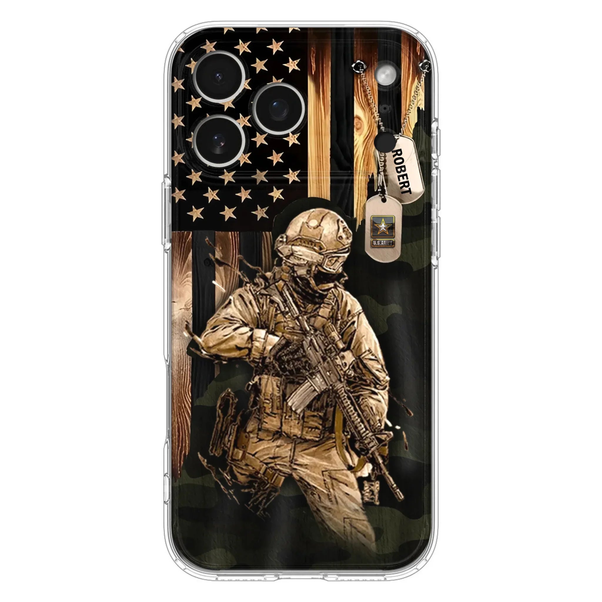 Custom Personalized Veteran iPhone/ Samsung Phone Case - Gift Idea For Veteran